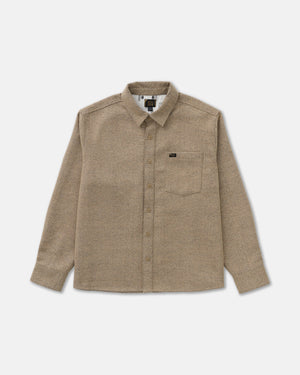 Dayshift Solid Flannel Long Sleeve Shirt