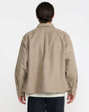 Dayshift Solid Flannel Long Sleeve Shirt