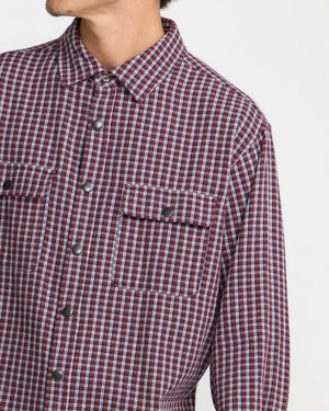 Big RVCA Flannel Long Sleeve Shirt