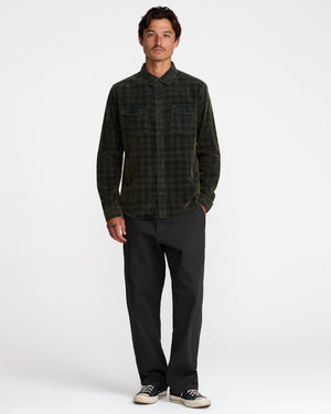 Artifice Cord Long Sleeve Shirt- RVCA
