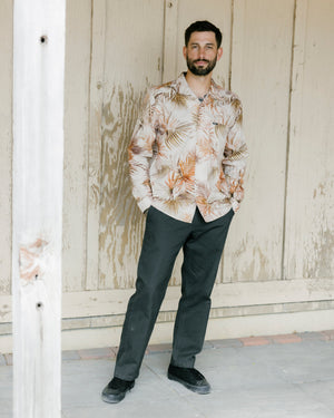 Mel G Palm Long Sleeve Shirt-RVCA