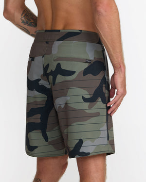 Steady Stripe Boardshort