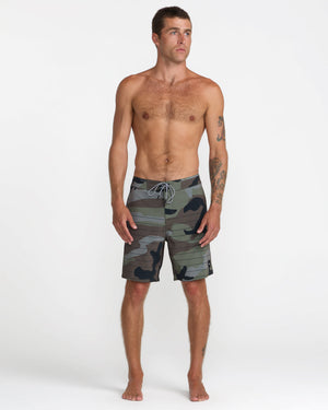 Steady Stripe Boardshort