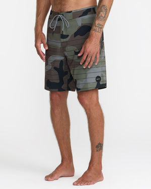 Steady Stripe Boardshort