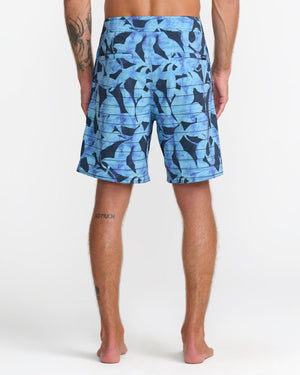 Steady Stripe Boardshort