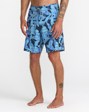Steady Stripe Boardshort