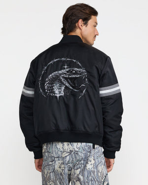 Tapout Satin Bomber Jacket