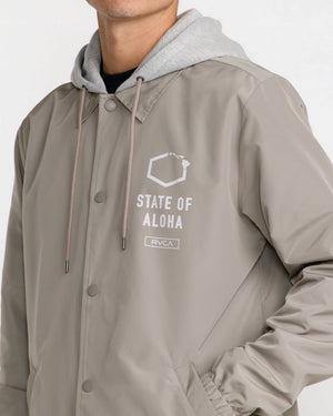 Island Hex Coaches Jacket