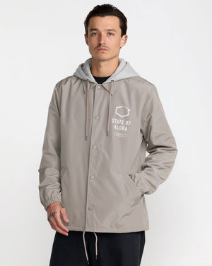 Island Hex Coaches Jacket