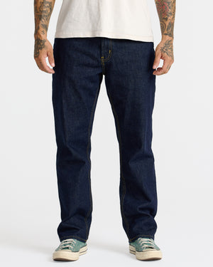 True RVCA Straight Fit Jean