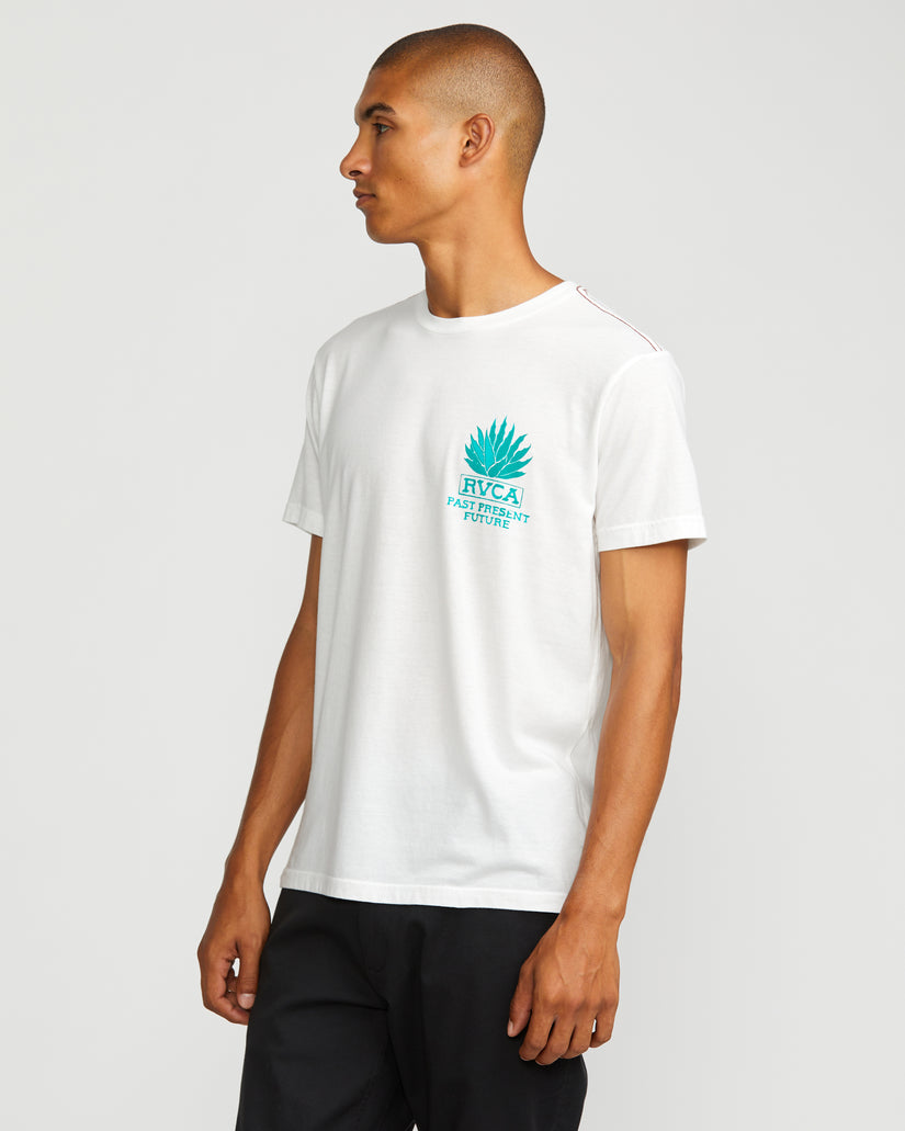 RVCAgave Short Sleeve Tee - Antique White