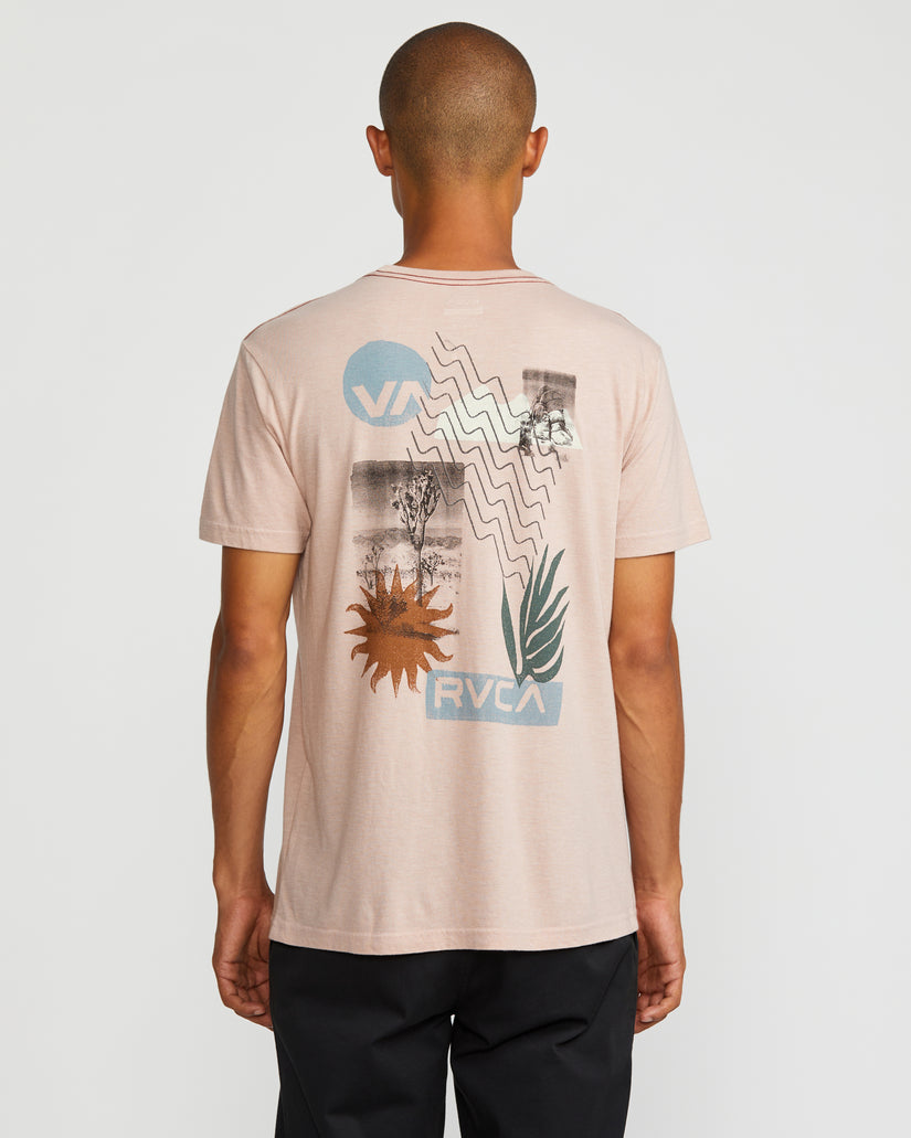 Desertscape Short Sleeve Tee - Pale Mauve