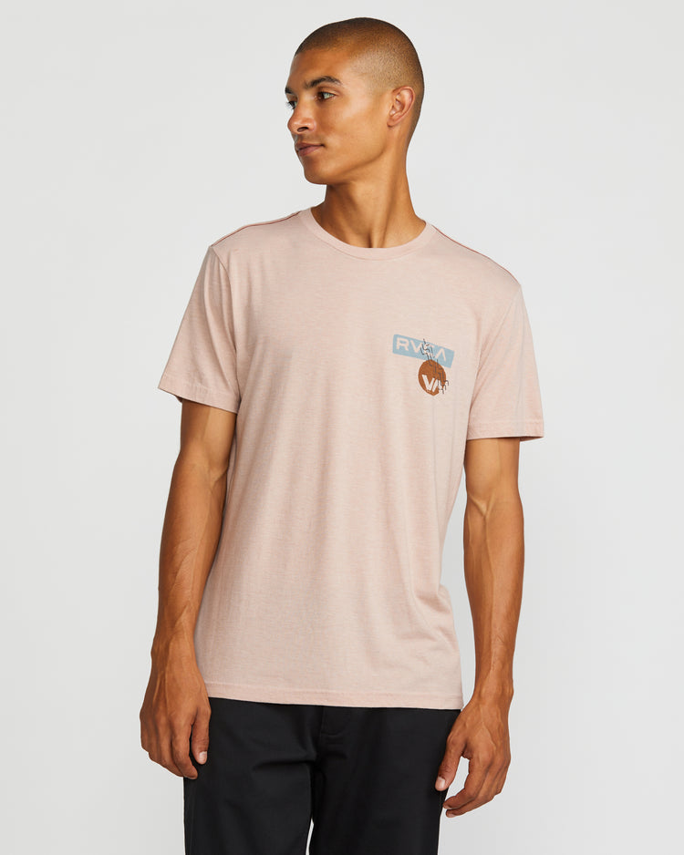 Desertscape Short Sleeve Tee - Pale Mauve