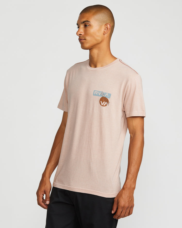 Desertscape Short Sleeve Tee - Pale Mauve