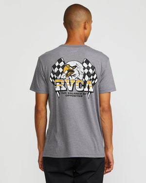 Speed Eagle Short Sleeve Tee-RVCA