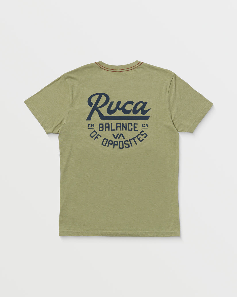 Script Sealed Short Sleeve Tee - Ranger Green