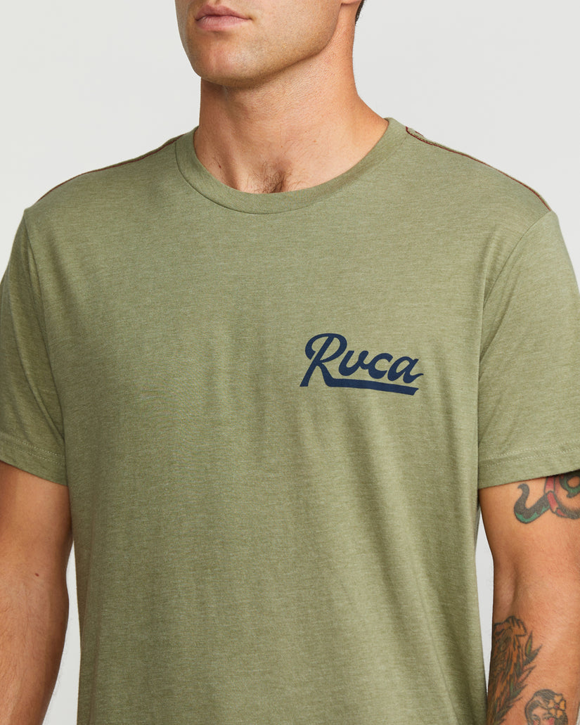 Script Sealed Short Sleeve Tee - Ranger Green