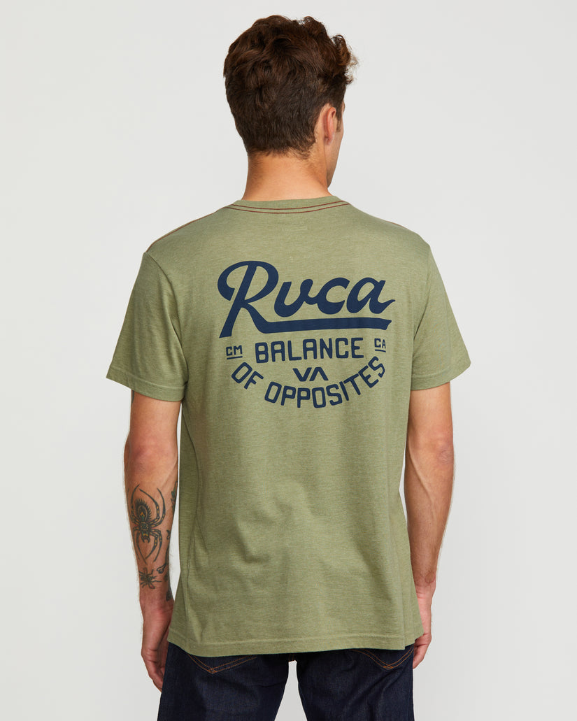 Script Sealed Short Sleeve Tee - Ranger Green