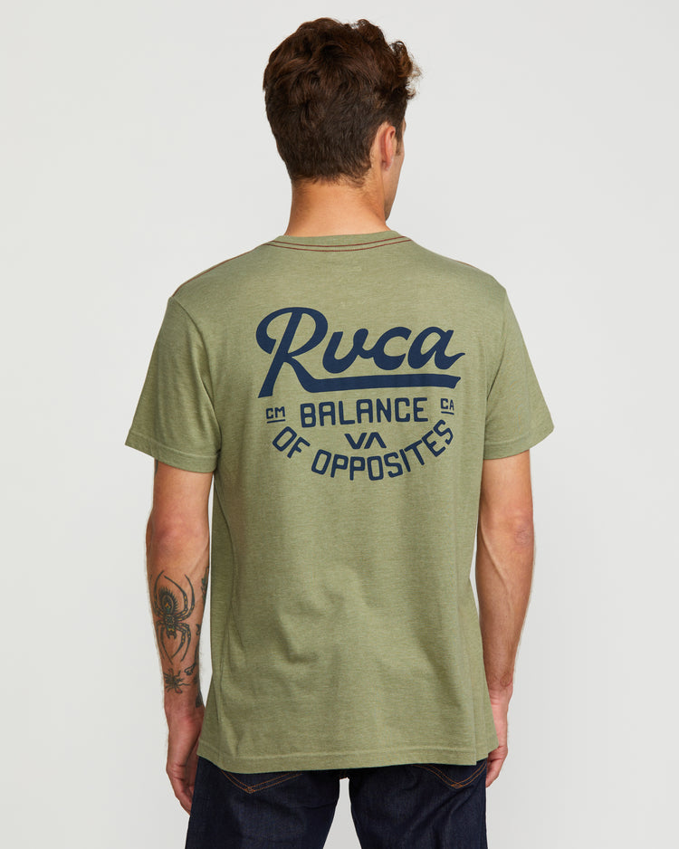 Script Sealed Short Sleeve Tee - Ranger Green