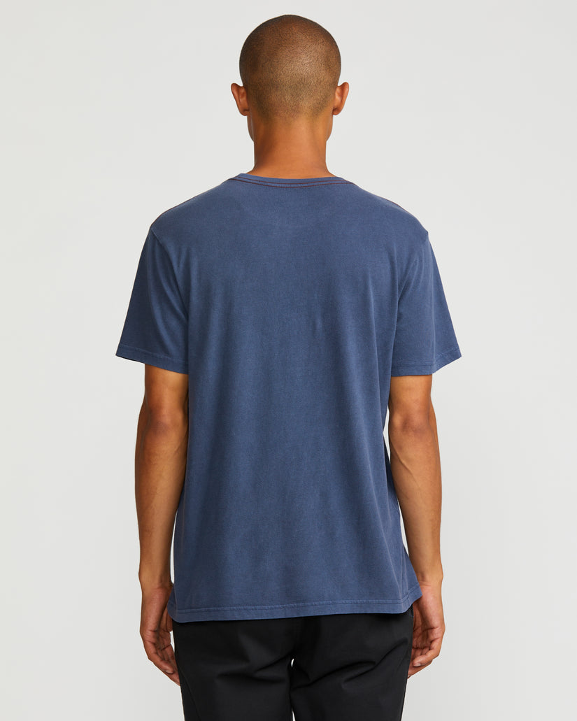 Mosaic Short Sleeve Tee - Moody Blue