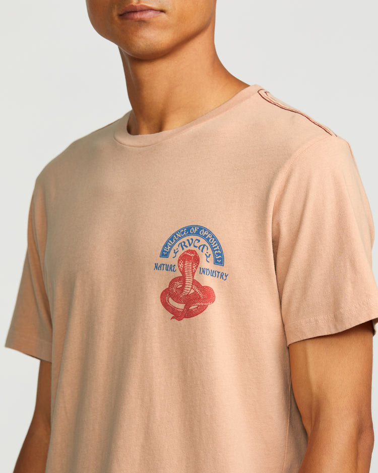 Snake Charmer Short Sleeve Tee - Sanddune