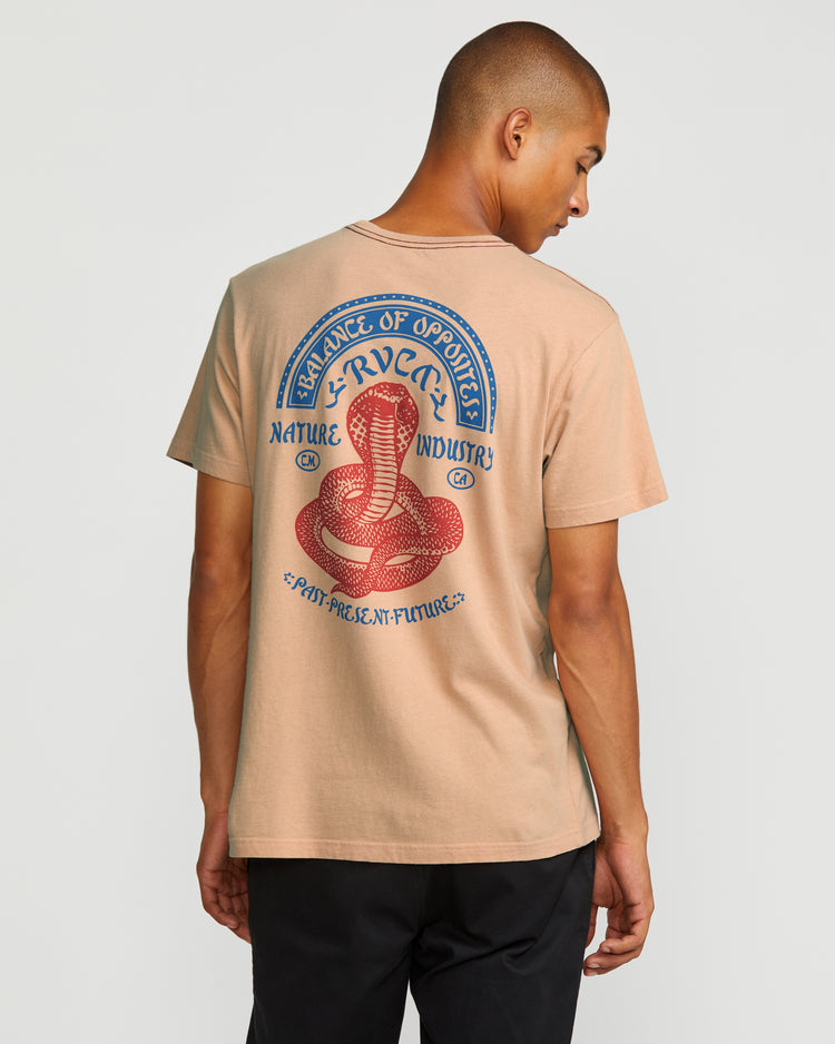 Snake Charmer Short Sleeve Tee - Sanddune