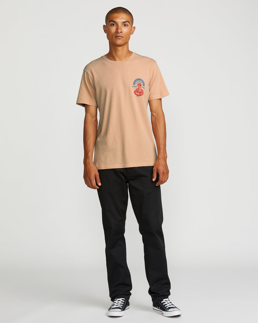 Snake Charmer Short Sleeve Tee - Sanddune