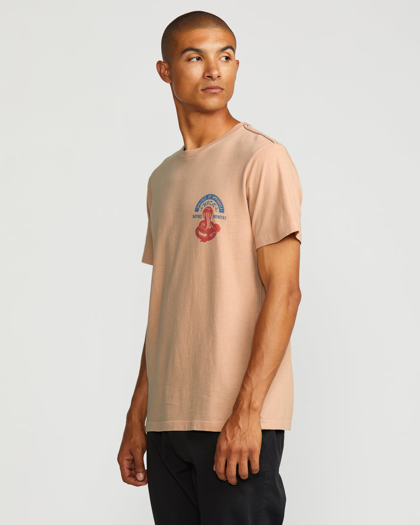 Snake Charmer Short Sleeve Tee - Sanddune