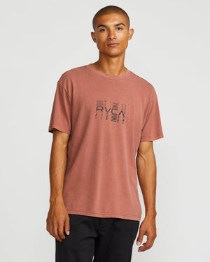 Repeated Short Sleeve Tee-RVCA