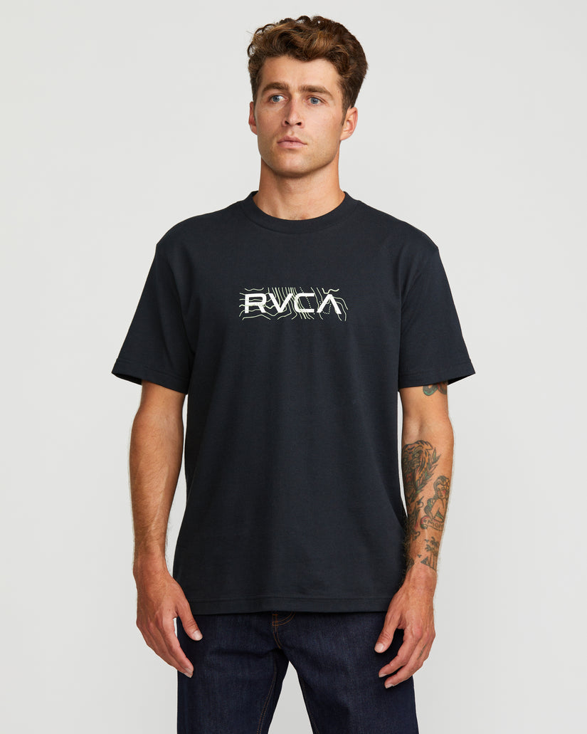 Topo Two Short Sleeve Tee - Black