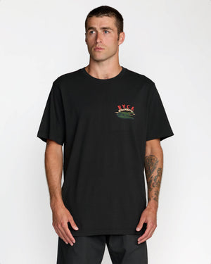 Welcome To RVCA Short Sleeve Tee - RVCA
