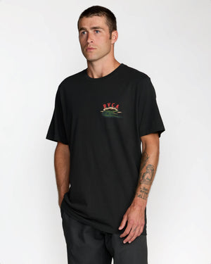 Welcome To RVCA Short Sleeve Tee - RVCA