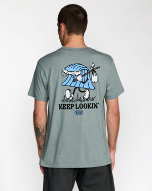 Keep Looking Short Sleeve Tee - RVCA