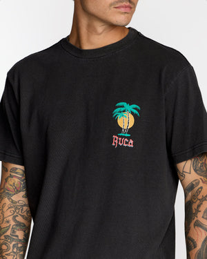 Frond Mural Short Sleeve Tee - RVCA