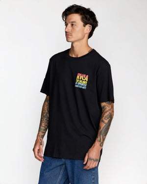Screen Fade Short Sleeve Tee - RVCA