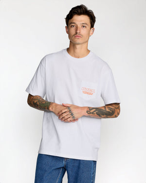 RVCA Fasteners Pocket Short Sleeve Tee - RVCA