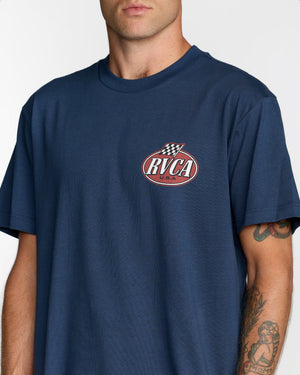 Speed Check Short Sleeve Tee - RVCA