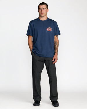 Speed Check Short Sleeve Tee - RVCA
