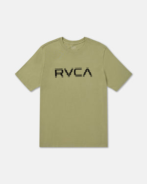 Big RVCA Glitch Short Sleeve Tee - RVCA