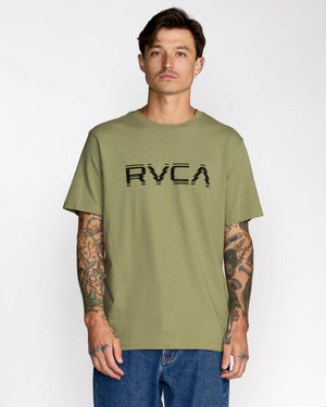 Big RVCA Glitch Short Sleeve Tee - RVCA