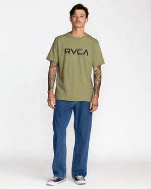 Big RVCA Glitch Short Sleeve Tee - RVCA