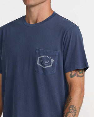 Island Hex Short Sleeve Pocket Tee