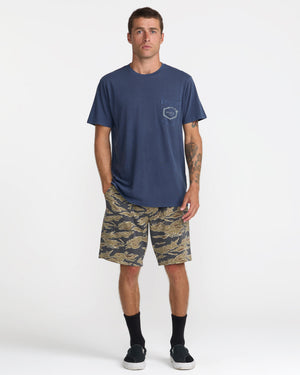 Island Hex Short Sleeve Pocket Tee