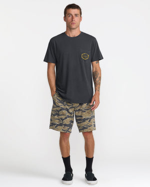 Island Hex Short Sleeve Pocket Tee