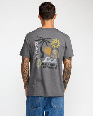 Deep Think Short Sleeve Tee - RVCA