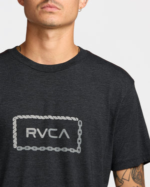 RVCA Facets T-Shirt - Men's T-Shirts in Antique White RVCA Facets T-Shirt - Men's T-Shirts in Antique White