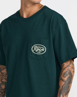 Standard Script Short Sleeve Pocket Tee