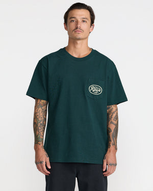 Standard Script Short Sleeve Pocket Tee