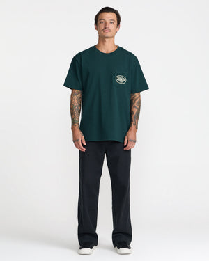 Standard Script Short Sleeve Pocket Tee