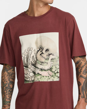 Sleepy Skeleton Short Sleeve Tee